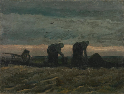 Femmes sur la lande de tourbe - Vincent van Gogh