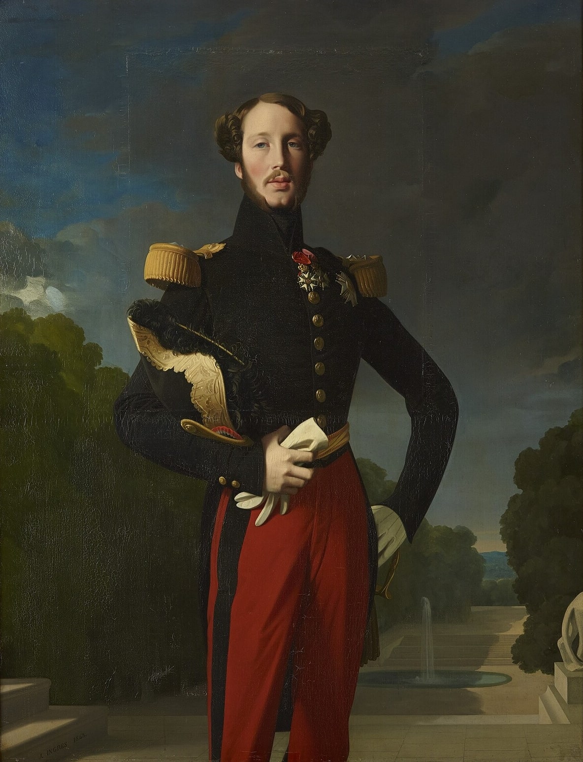 Ferdinand-Philippe-Henri, duc d'Orléans (1810-1842) - Jean-Auguste-Dominique Ingres