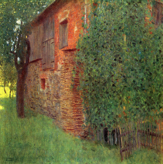 🌿 Ferme à Kammer – Gustav Klimt (vers 1901-1902)