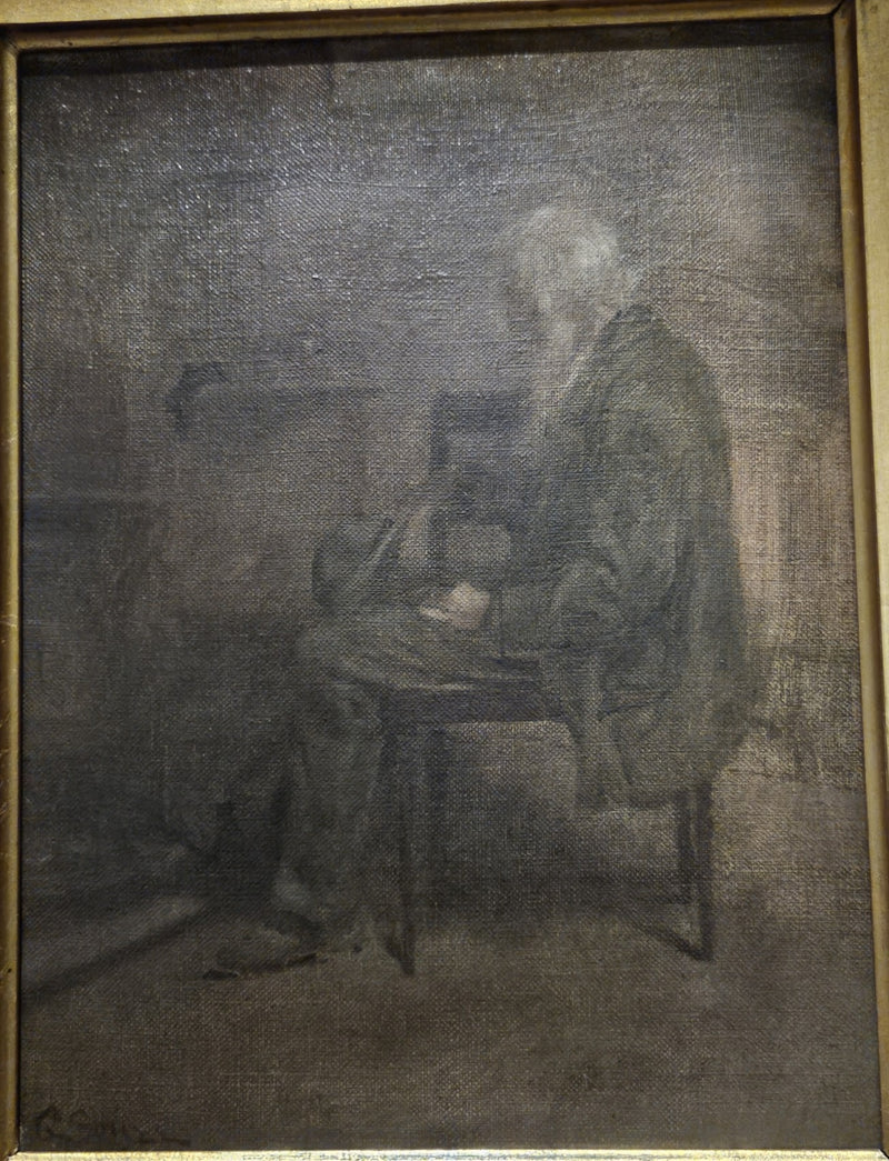 Figure assise - Aurélia de Sousa