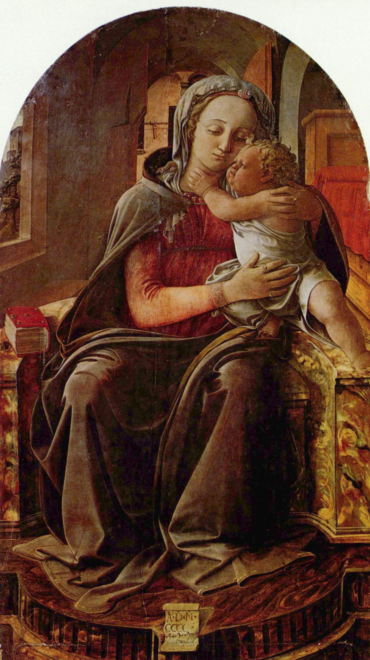 Vierge de Tarquinia - Fra Filippo Lippi