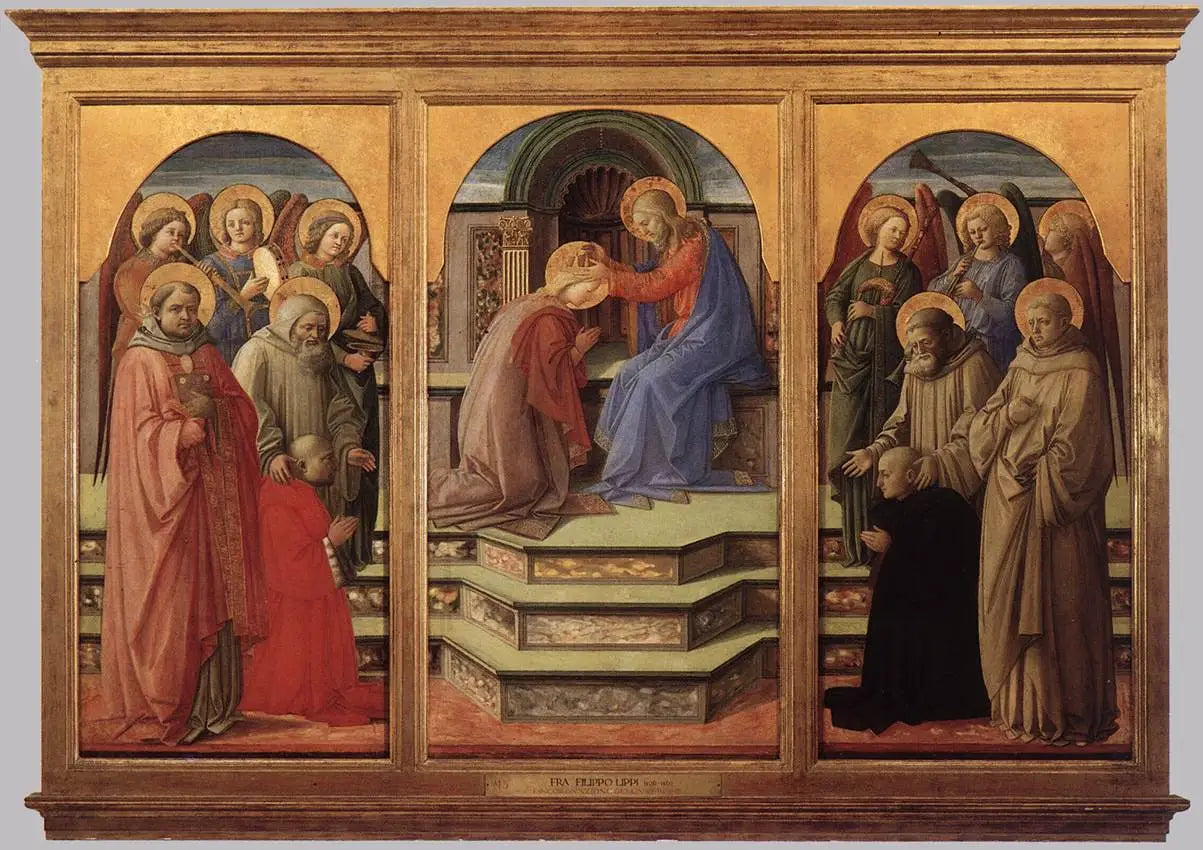 Couronnement Marsuppini - Fra Filippo Lippi - Alpha Reproduction
