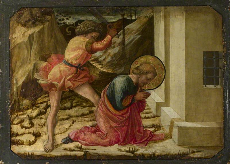 Beheading of Saint James the Great: Predella Panel - Fra Filippo Lippi