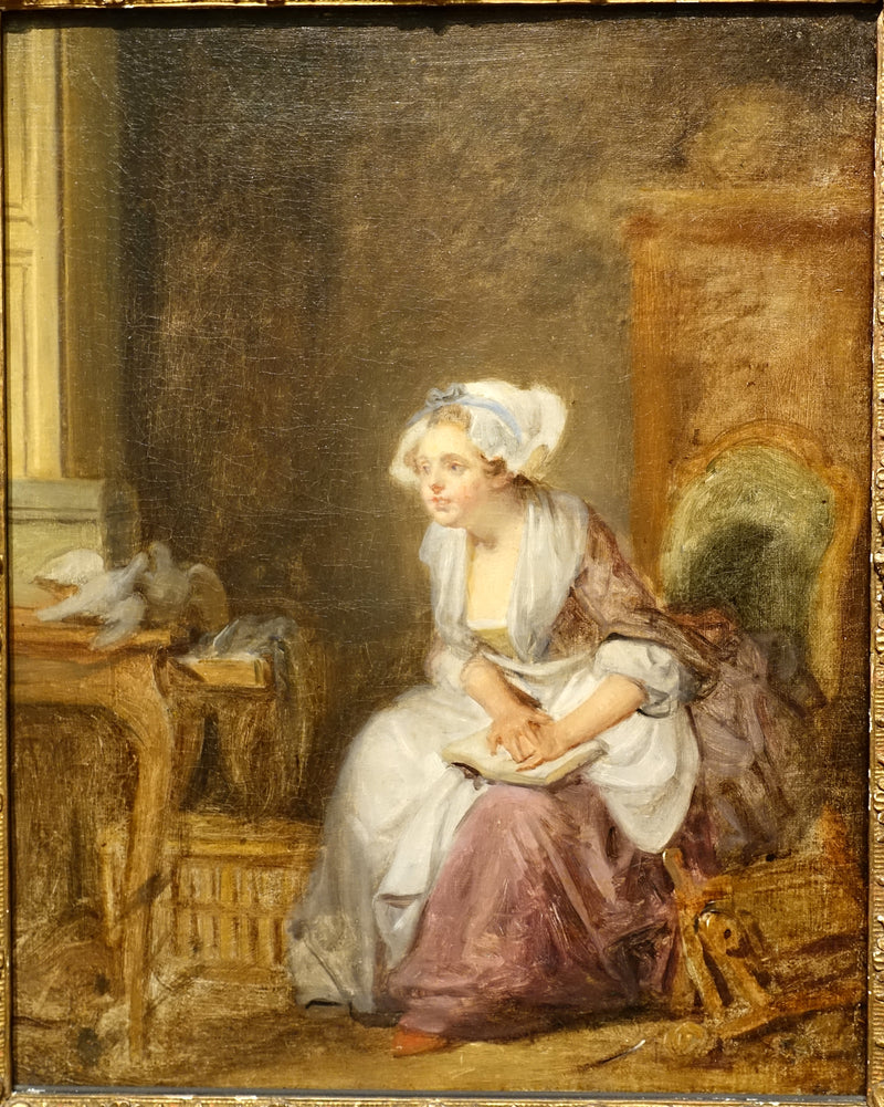 Première leçon d'amour - Jean-Baptiste Greuze