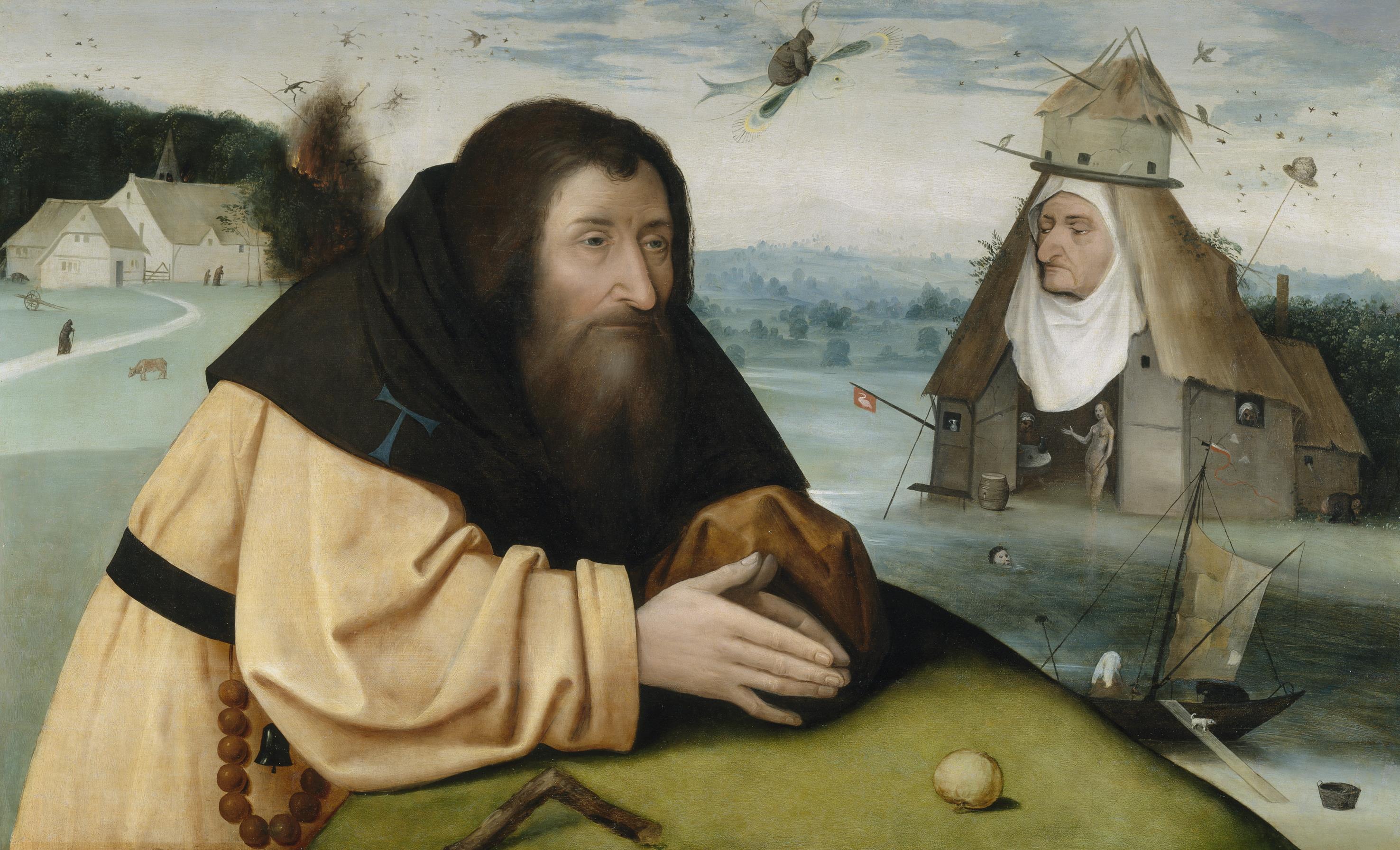 La Tentation de saint Antoine - Hieronymus Bosch
