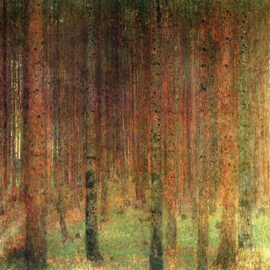 🌲 Forêt de Pins II – Gustav Klimt (vers 1901)