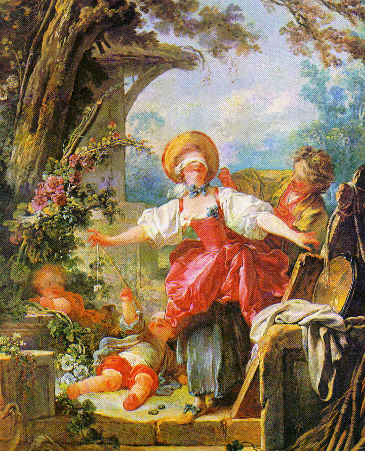 Le Colin-Maillard - Jean-Honoré Fragonard