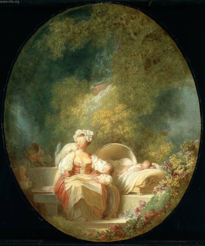 La Bonne mère - Jean-Honoré Fragonard