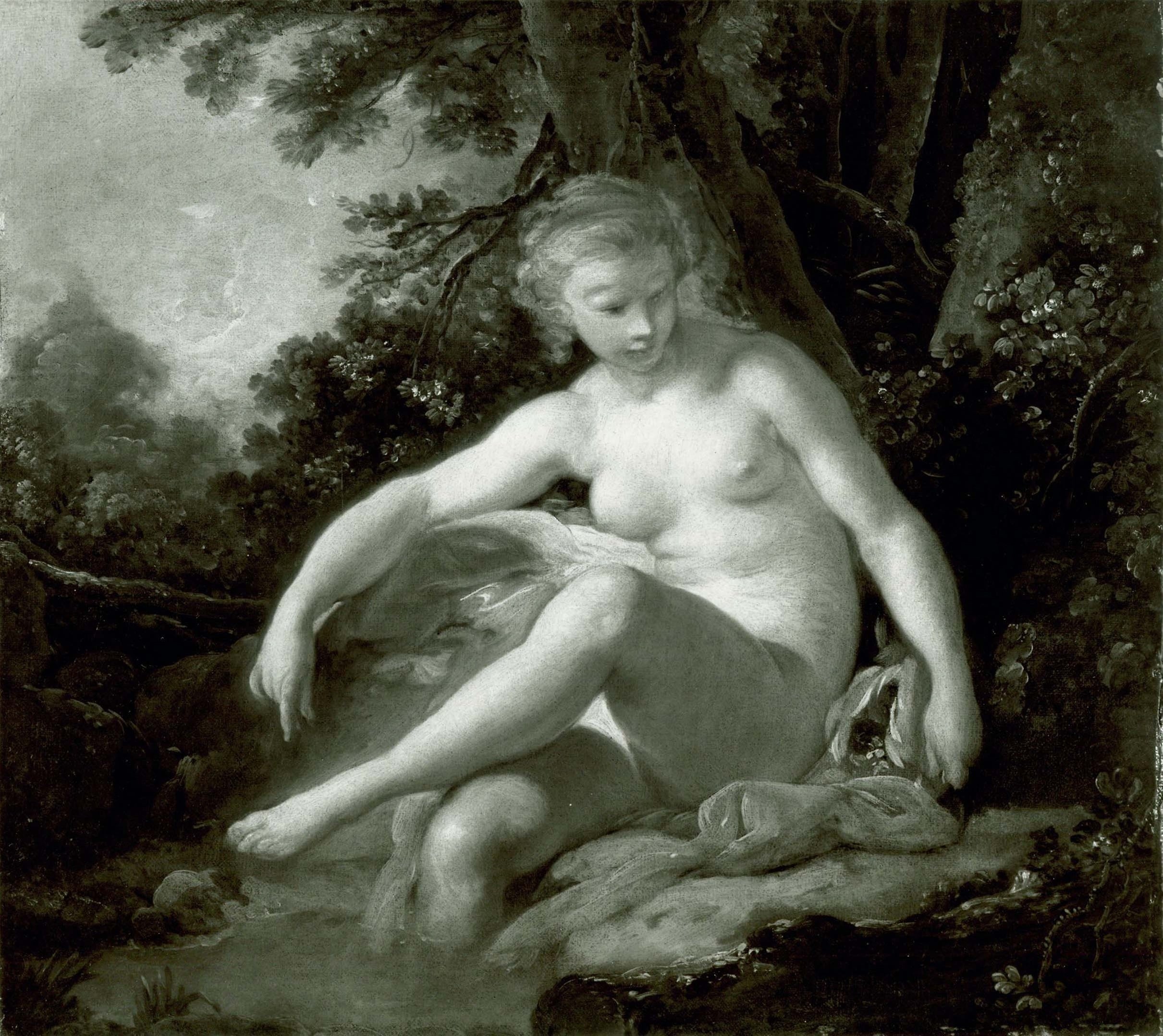 Nymphe au bain - François Boucher