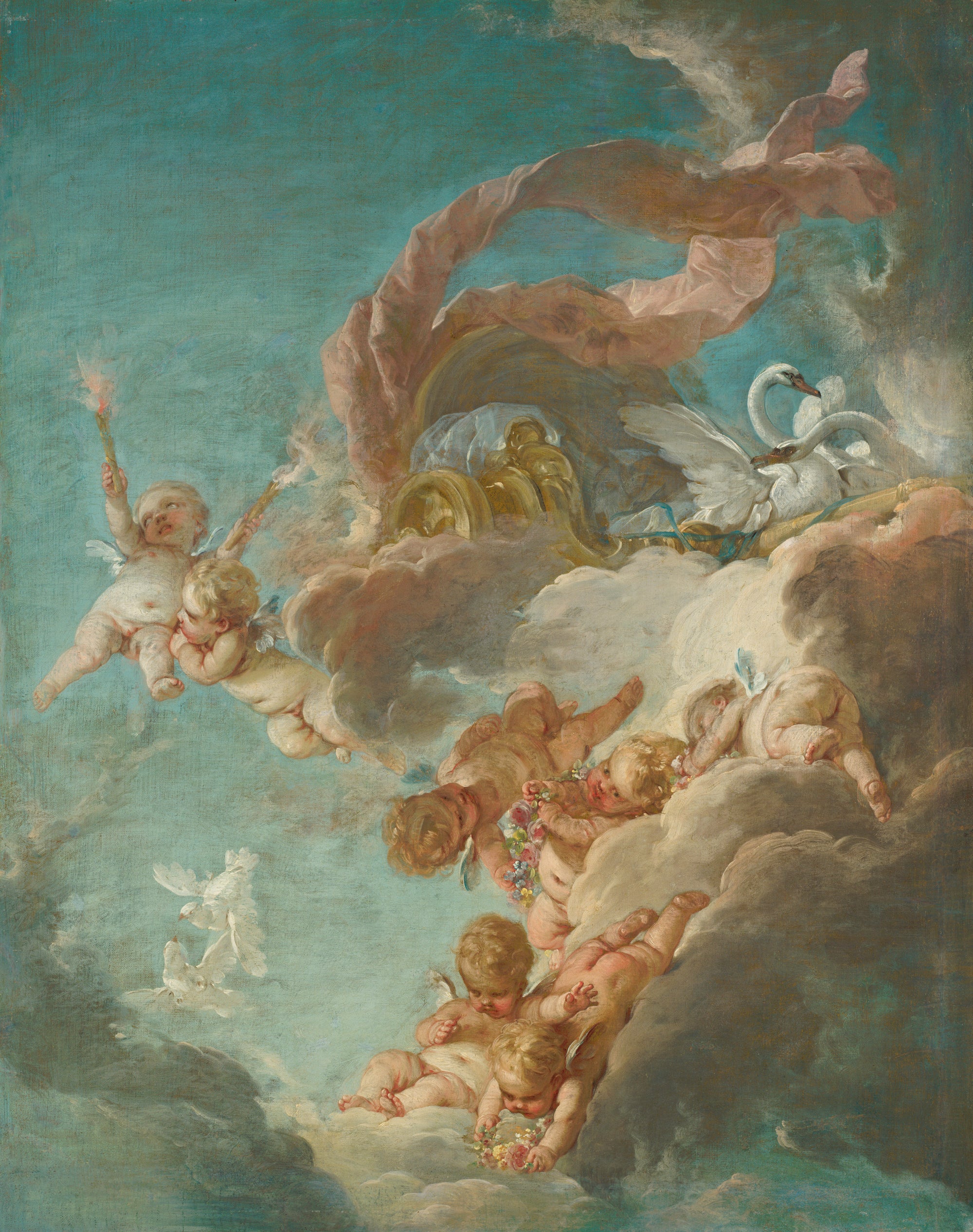 Le char de Vénus - François Boucher