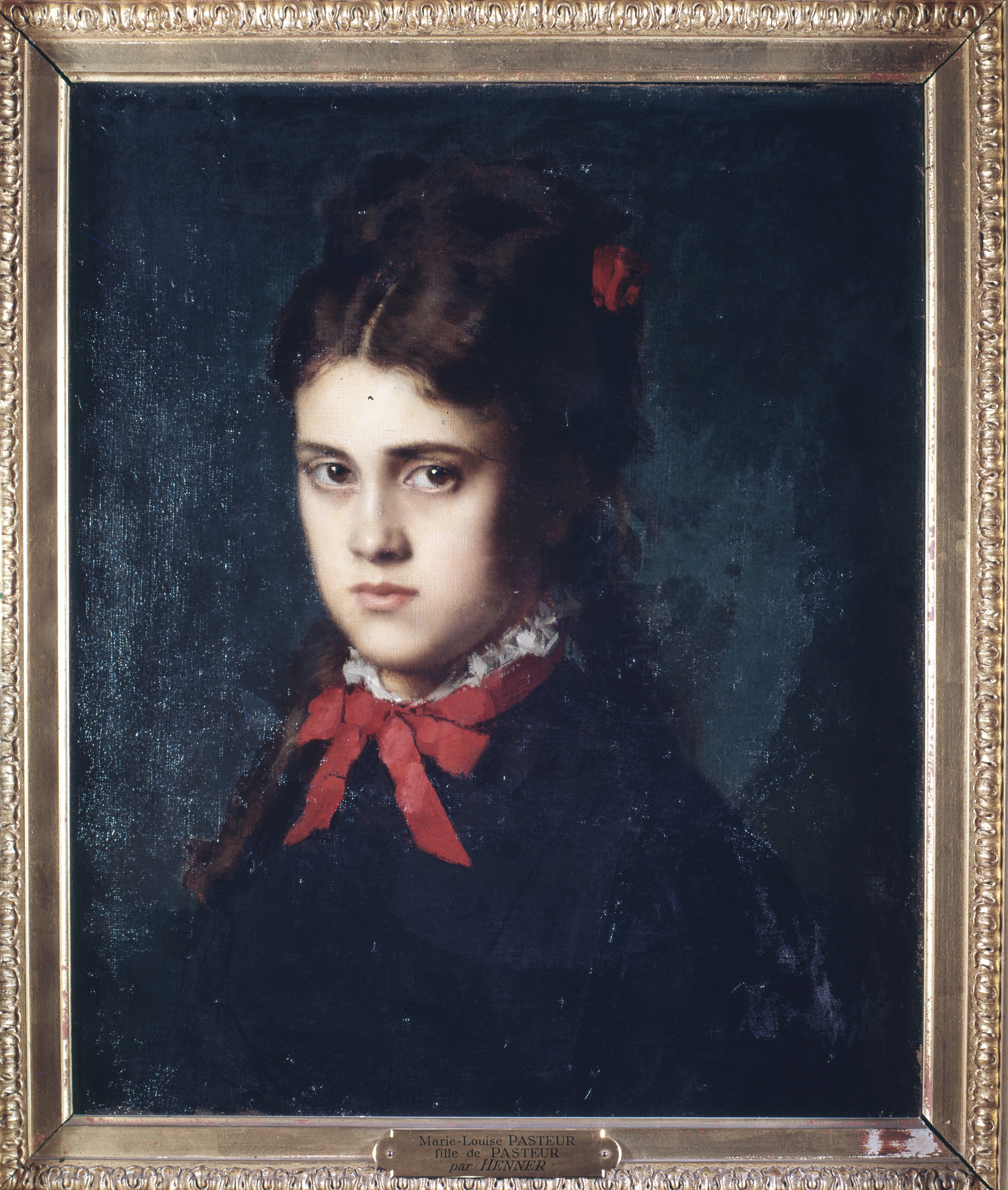 Portrait de Marie-Louise Vallery-Radot à 18 ans - Jean-Jacques Henner