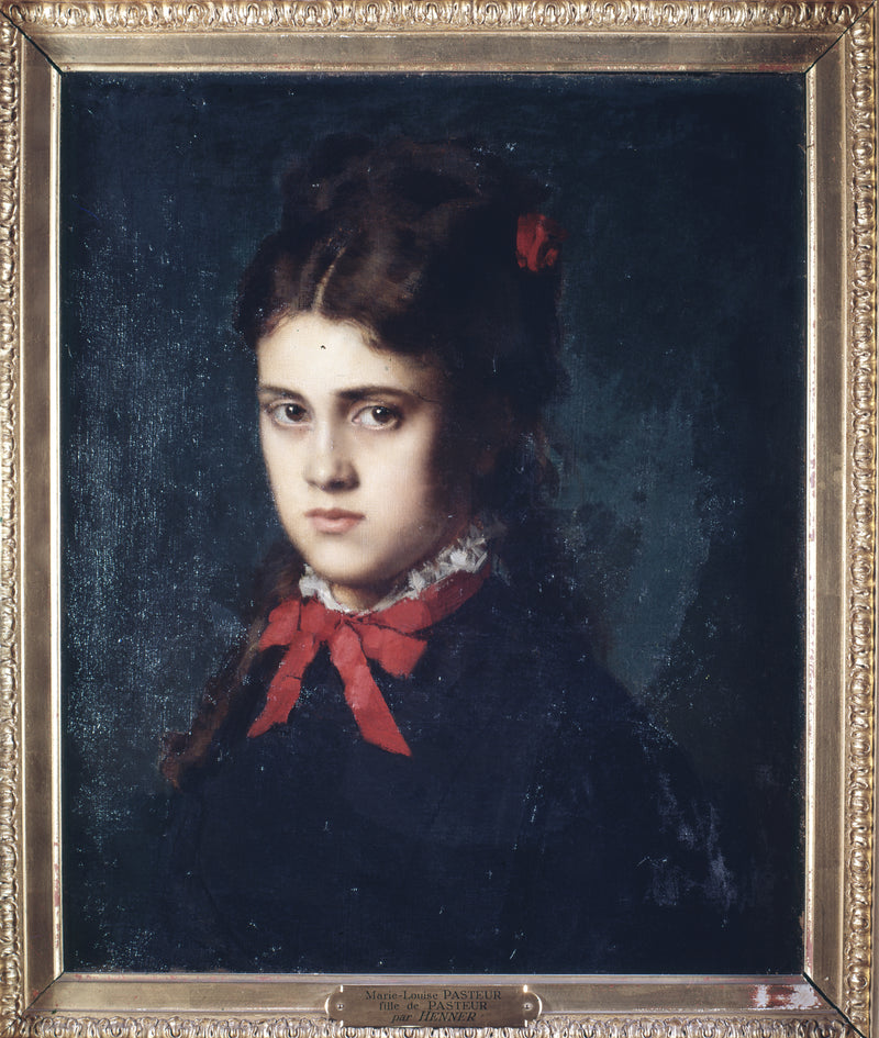 Portrait de Marie-Louise Vallery-Radot à 18 ans - Jean-Jacques Henner