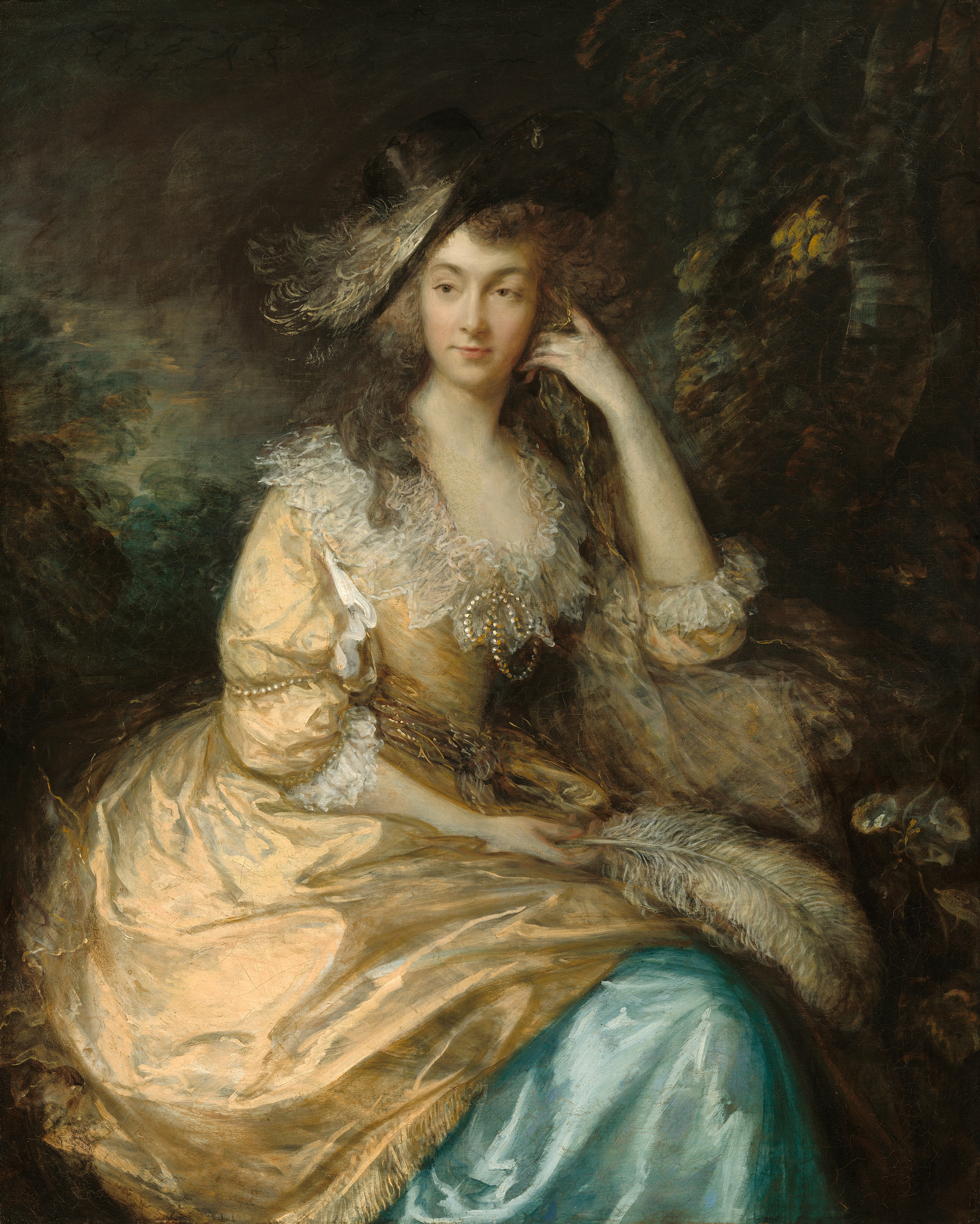 Frances Susanna, dame de Dunstanville - Thomas Gainsborough