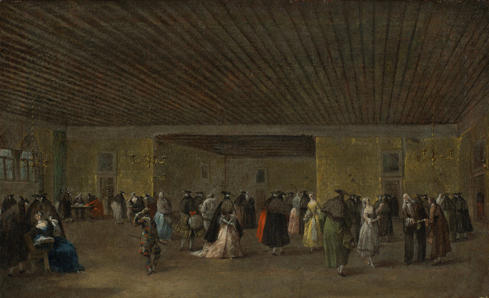 Salon principal du Ridotto, Venise - Francesco Guardi
