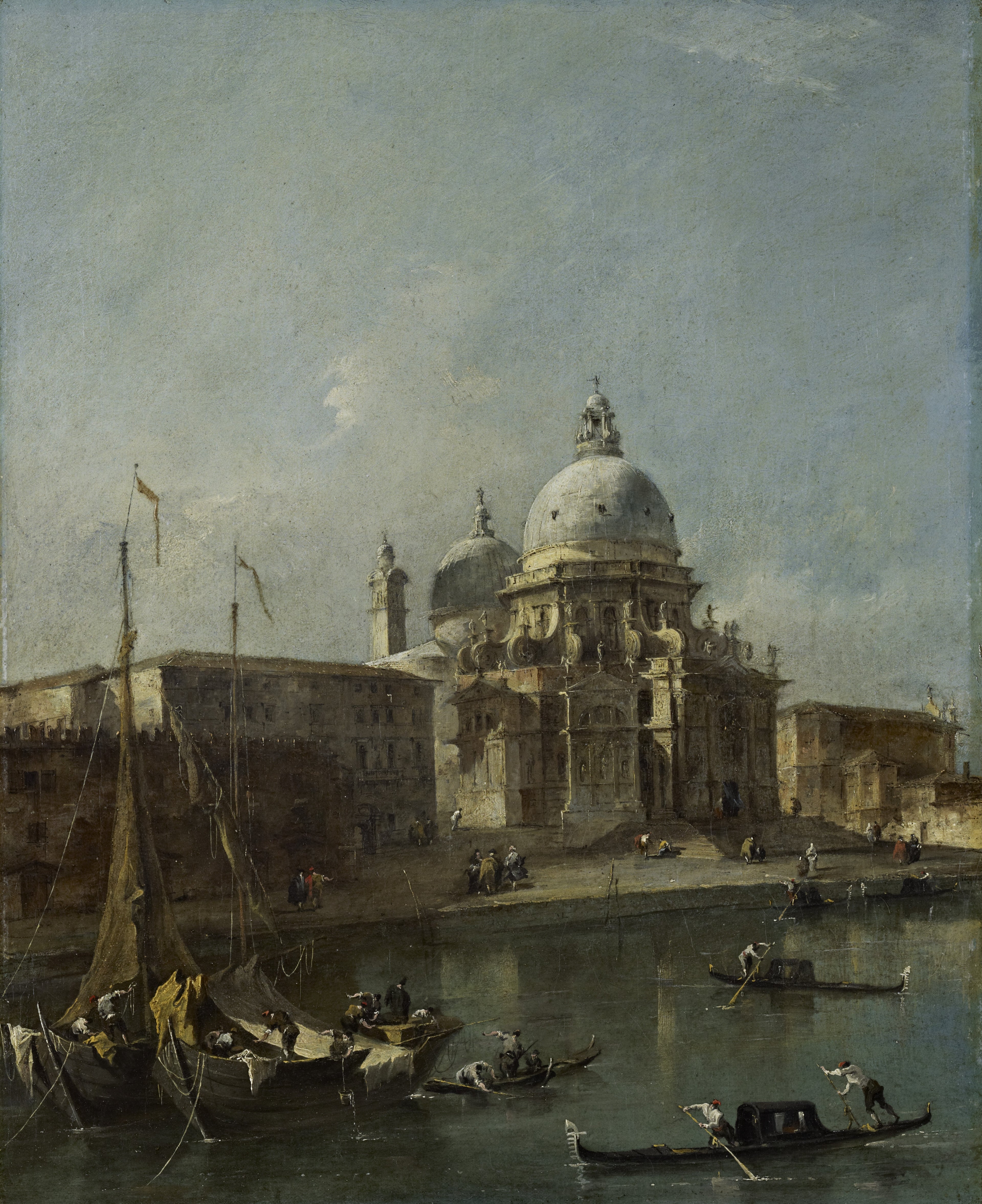 Santa Maria della Salute, Venise - Francesco Guardi