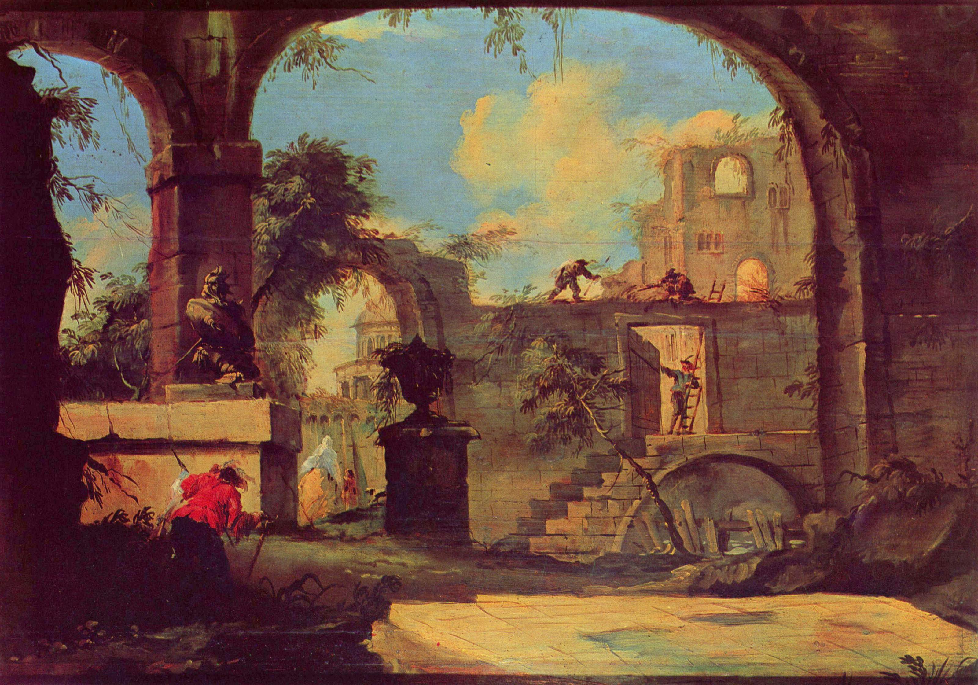 Capriccio - Francesco Guardi - Alpha Reproduction