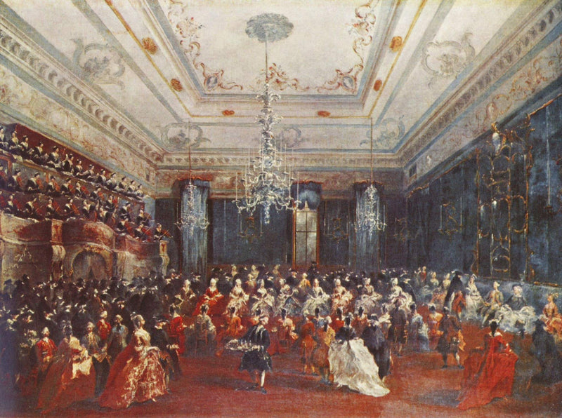 Concert de gala à Venise - Francesco Guardi