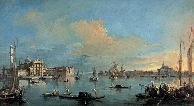 San Giorgio Maggiore, Venise - Francesco Guardi
