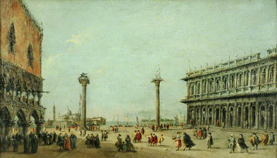 La Piazzetta Venise - Francesco Guardi - Alpha Reproduction
