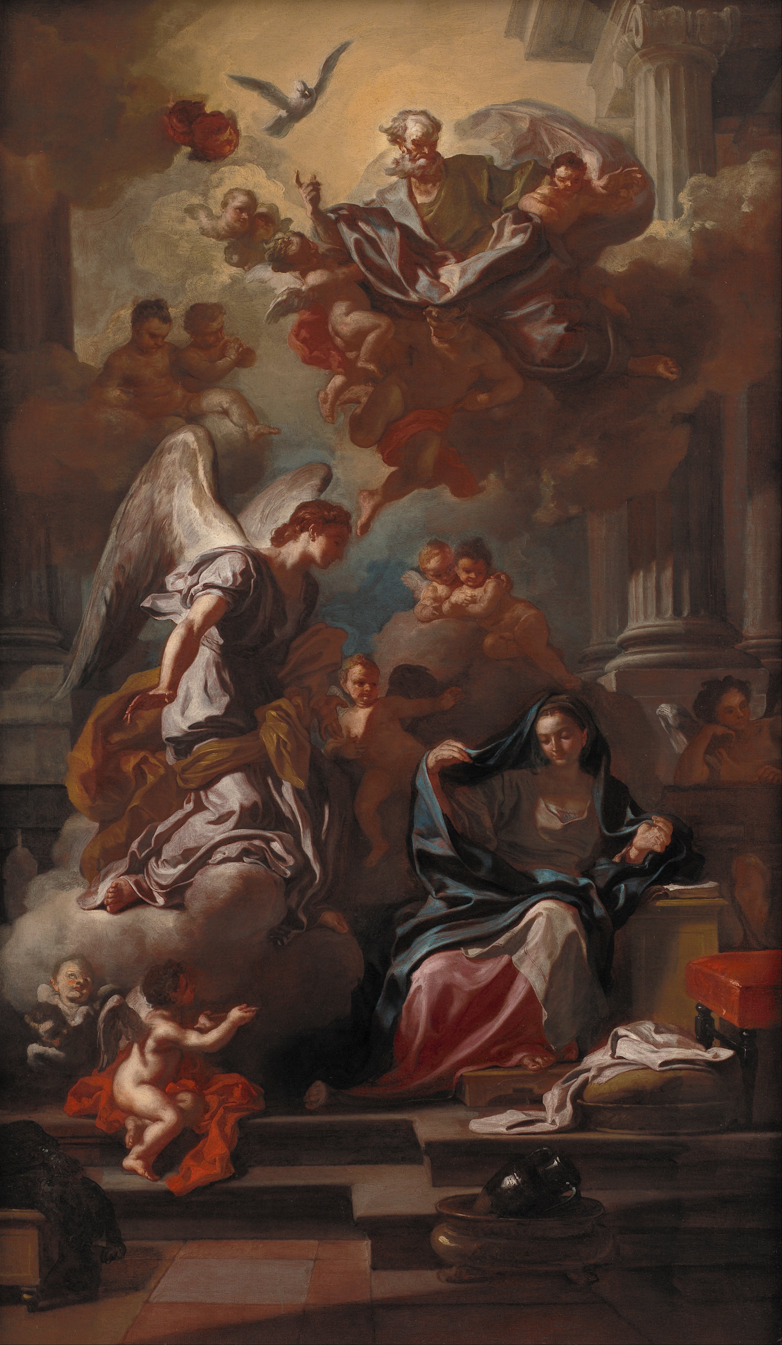 L’Annonciation - Francesco Solimena - Alpha Reproduction