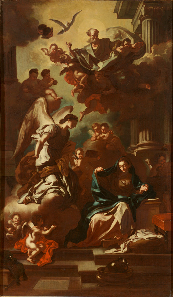 L’Annonciation modèle pour le retable de l’église de San Rocco - Francesco Solimena - Alpha Reproduction