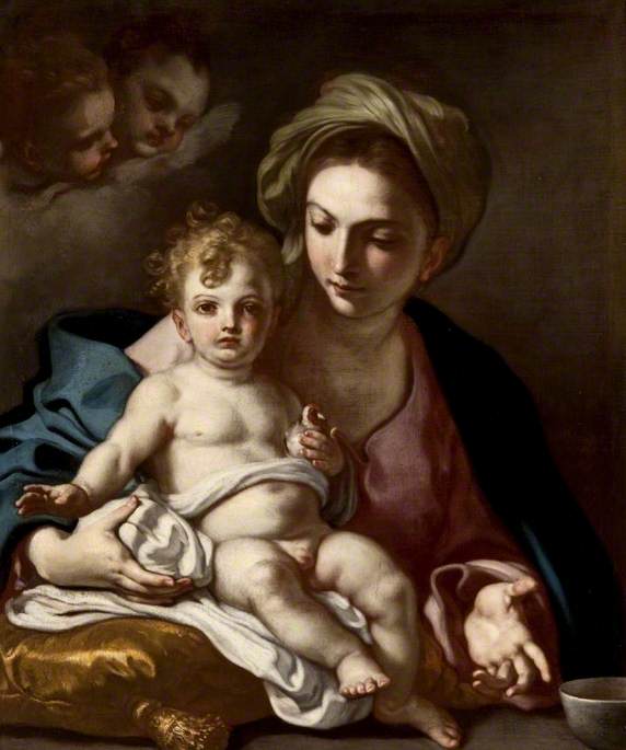 Vierge à l’Enfant - Francesco Solimena - Alpha Reproduction
