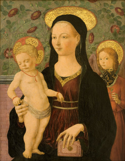 Vierge à l'Enfant avec un ange - Francesco del Cossa
