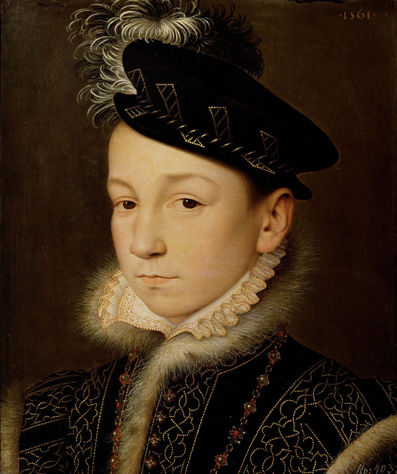 Le roi Charles IX de France - François Clouet