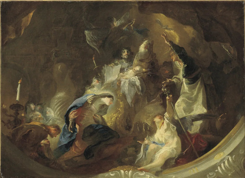 Présentation dans le temple - Franz Anton Maulbertsch