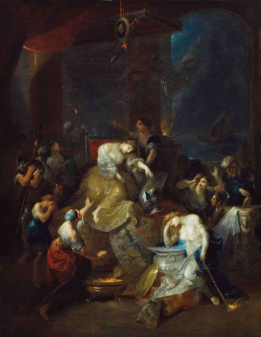 La mort de Didon - Franz Anton Maulbertsch