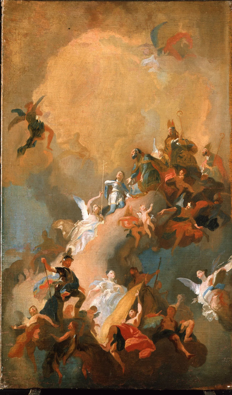 L'apothéose des saints hongrois - Franz Anton Maulbertsch
