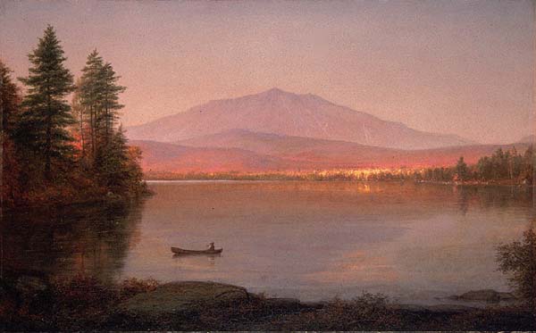 Camp Le Mont Katahdin de Millinocket - Frederic Edwin Church