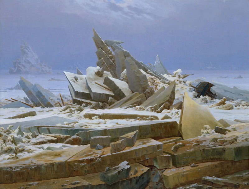 La Mer de glace - Caspar David Friedrich