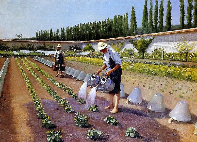 Les jardiniers - Gustave Caillebotte