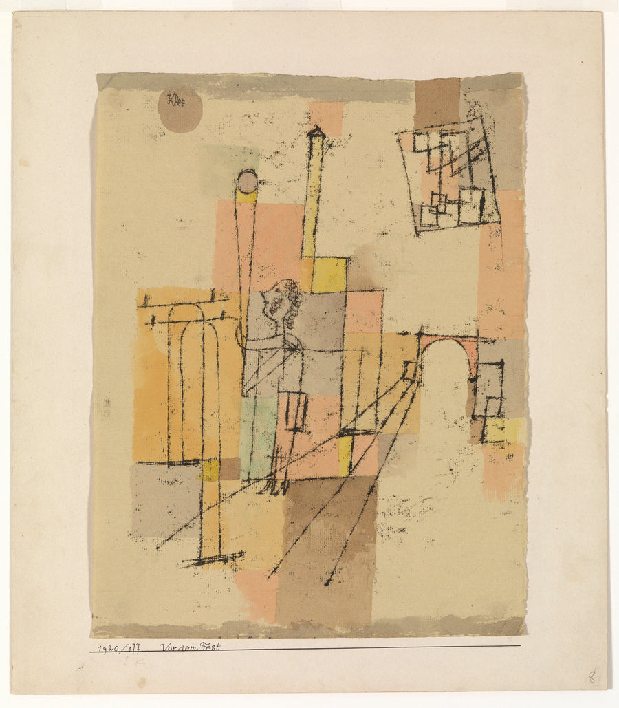 Avant la fête - Paul Klee