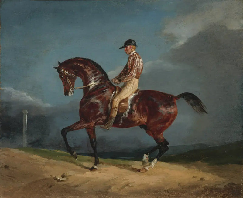 Jockey montant un cheval de course - Théodore Géricault