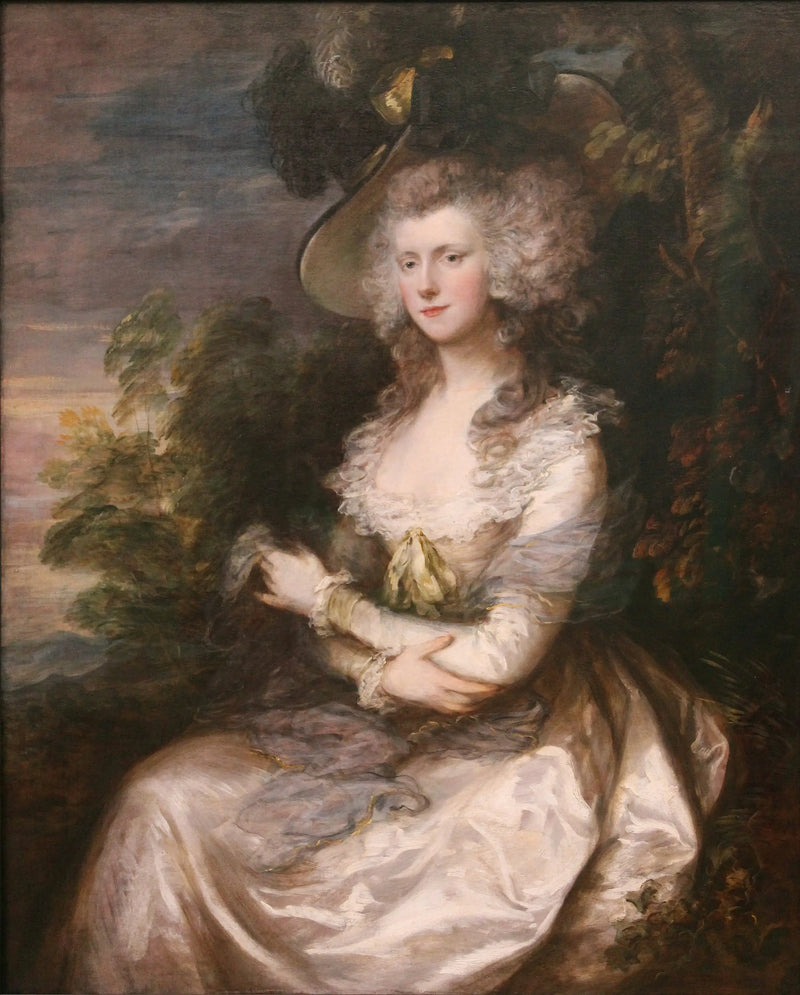 Portrait de Mme Thomas Hibbert - Thomas Gainsborough