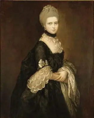 Portrait de Maria Walpole comtesse de Waldegrave plus tard duchesse de Gloucester (1736-1807) - Thomas Gainsborough