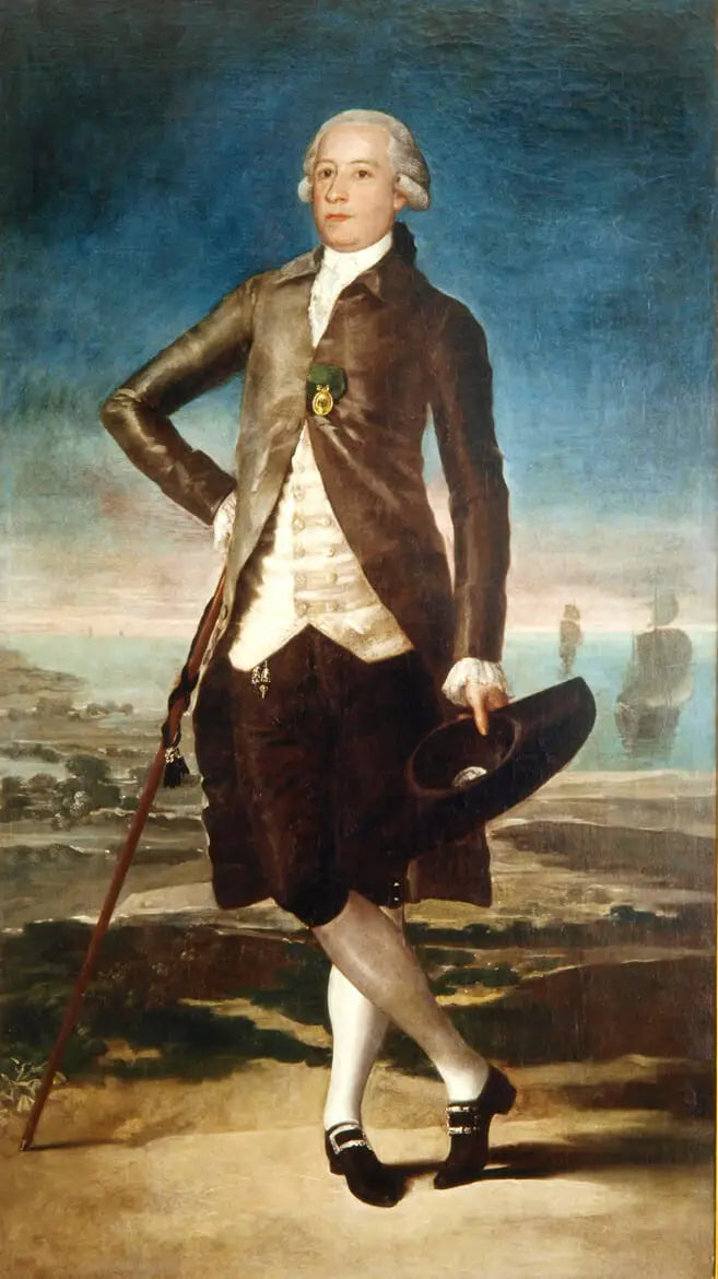 Reproduction du tableau « Gaspar Melchor de Jovellanos - Francisco de Goya » par Alpha Reproduction en peinture à l’huile