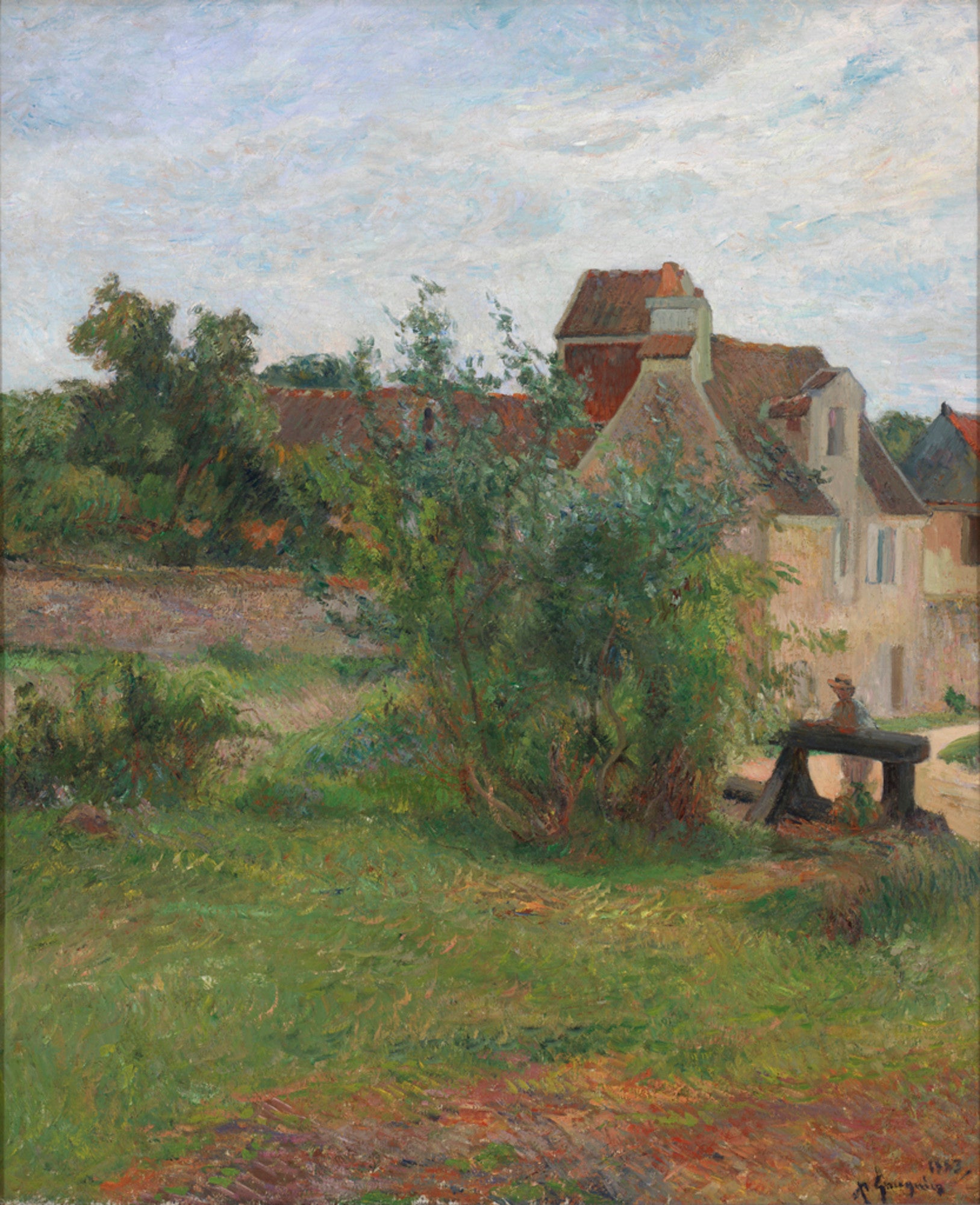 La Ferme de Busagny à Osny - Paul Gauguin