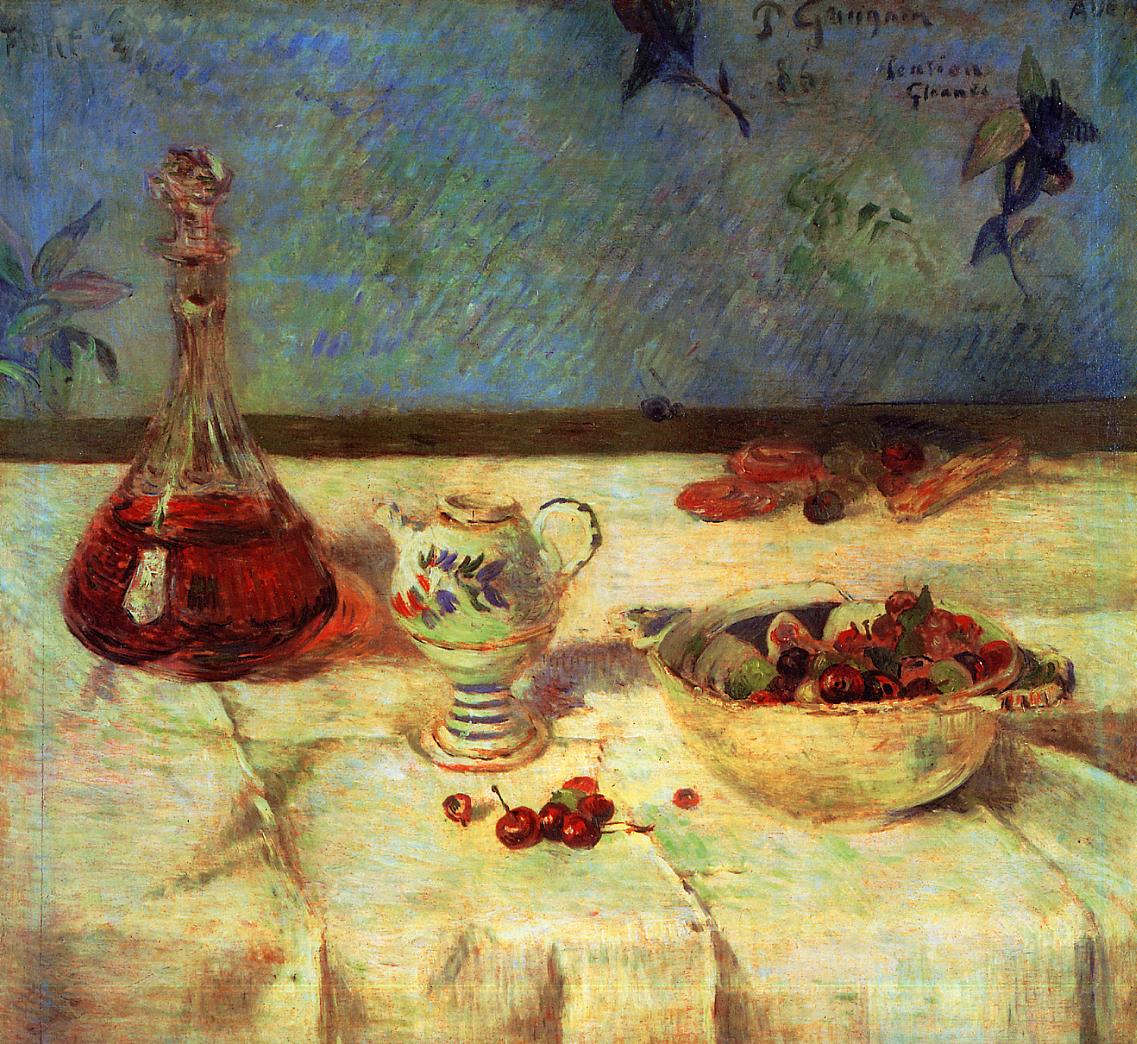 Reproduction du tableau « La Nappe blanche - Paul Gauguin » par Alpha Reproduction en peinture à l’huile