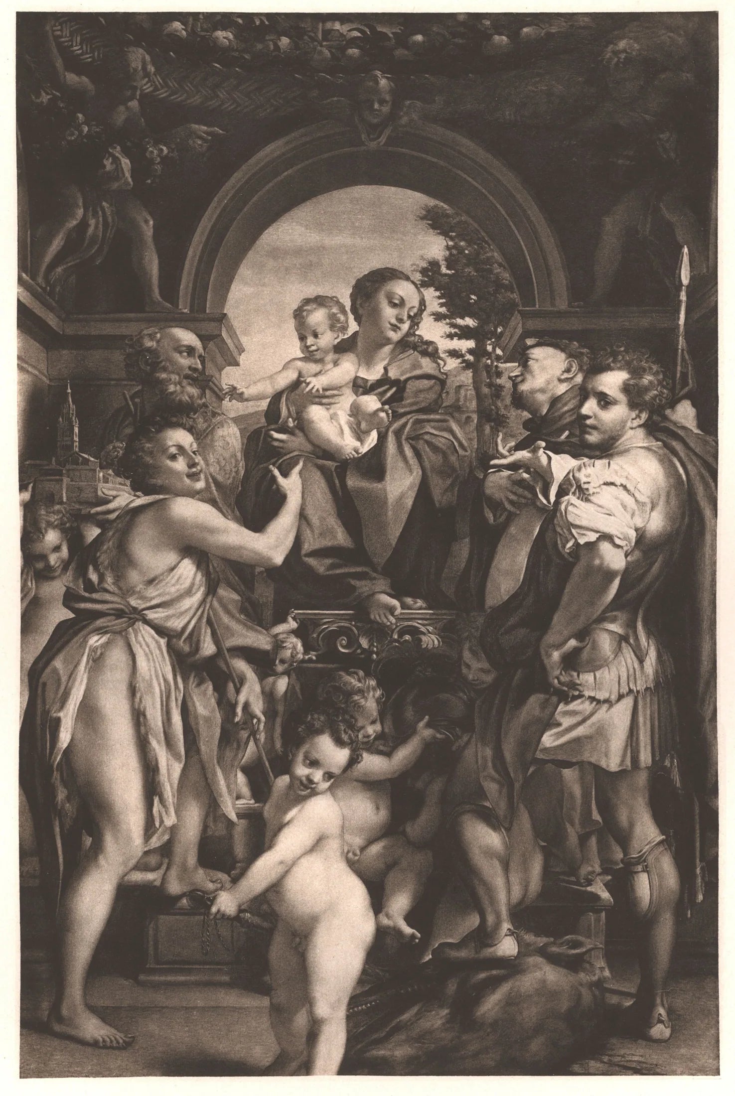 La Madone de saint Georges
