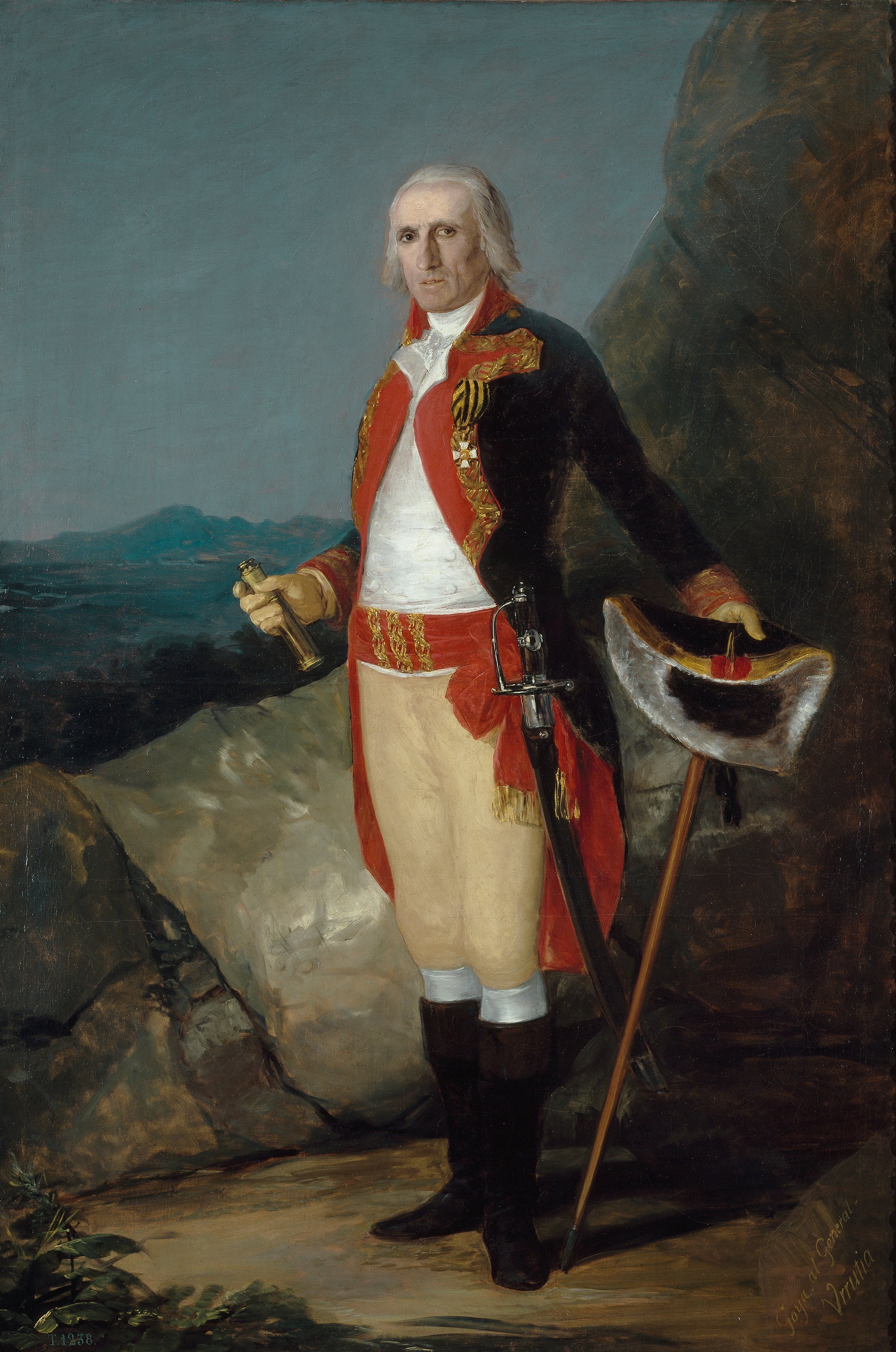 Reproduction du tableau « Général José de Urrutia - Francisco de Goya » par Alpha Reproduction en peinture à l’huile