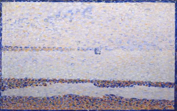 Plage de Gravelines - Georges Seurat