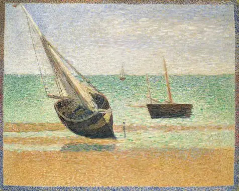 Marée basse à Grandcamp - Georges Seurat