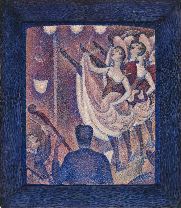 Étude pour « Le Chahut » — Buffalo, Georges Seurat, 1889