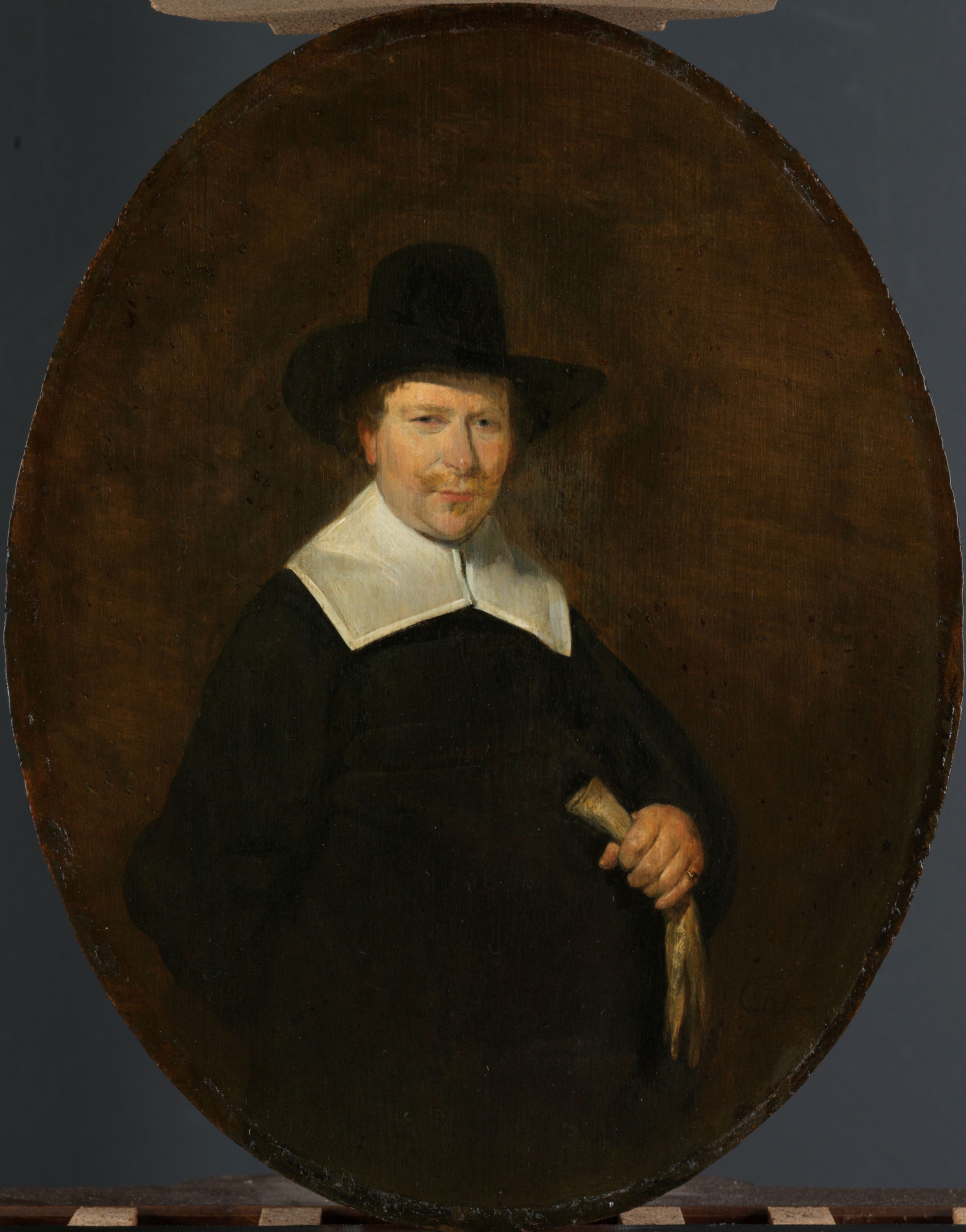 Portrait de Gérard Abrahamsz van der Schalcke (1609-67), marchand de draps de Haarlem - Gerard ter Borch