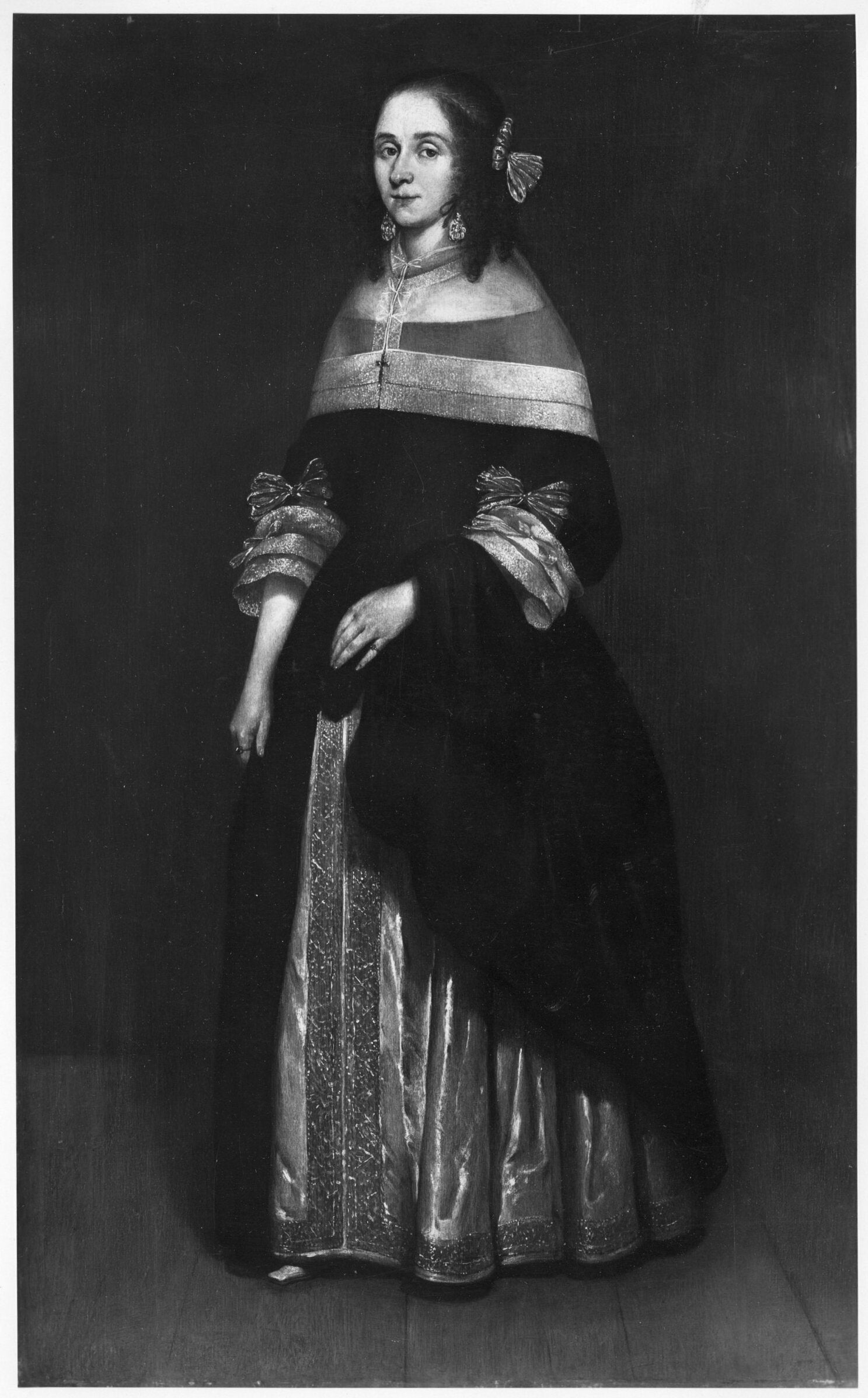 portrait de dame - Gerard ter Borch