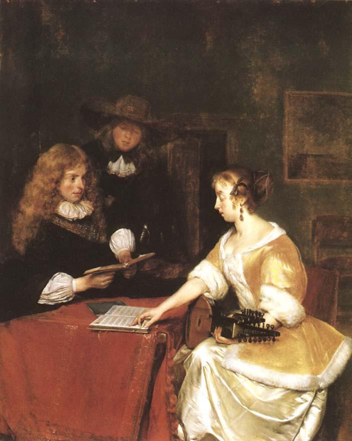 La fête musicale - Gerard ter Borch