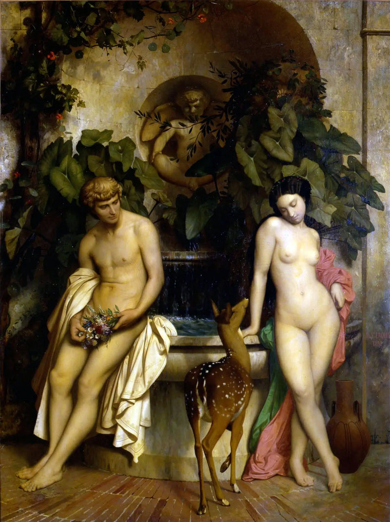Daphnis et Chloé - Jean-Léon Gérôme